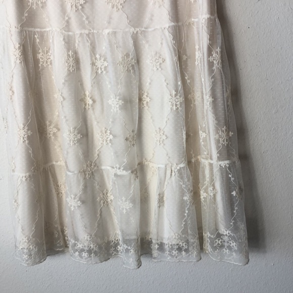 Chicos lace skirt completely lined. Chicos 2 or L. - Picture 6 of 8